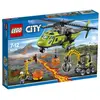 Image de LEGO® City 60123 L'hélicoptère d'approvisionnement du volcan