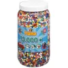 Image de Hama - 211-00 - loisir créatif - midi pot 13000 perles - mélange