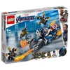 Image de 76123 Captain America et l attaque des Outriders LEGO Marvel Avengers