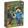 Image de 21148 Steve Minecraft BigFig avec perroquet, LEGO(r) Minecraft(tm)