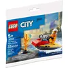 Image de LEGO City - Fire Rescue Water Scooter (Polybag) - 30368