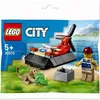 Image de LEGO City - L'aÃ©roglisseur de sauvetage des animaux sauvages (Polybag) - 30570