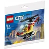 Image de LEGO City - L'hÃ©licoptÃ¨re des pompiers (Polybag) - 30566
