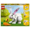 Image de LEGO® Creator 3-en-1 31133 Le lapin blanc