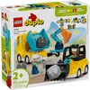 Image de LEGO LEGO Duplo - Les véhicules de chantier 3-en-1 - 10475