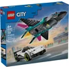 Image de LEGO LEGO City - Le jet contre la voiture - 60489