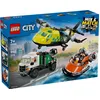 Image de LEGO® City 60505 Avion, camion d'assistance et aéroglisseur modulable