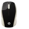 Image de HP 200 - Souris - droitiers et gauchers - optique - sans fil - 2.4 GHz - récepteur sans fil USB - or de soie - pour OMEN by HP Laptop 16; Chromebook 14; Pavilion TP01; Pavilion x360 Laptop