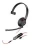 Image de Poly Blackwire C5210 - Bulk - 5200 Series - micro-casque - sur-oreille - filaire - jack 35mm USB-C
