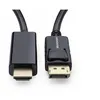 Image de MicroConnect - Câble adaptateur - DisplayPort mâle verrouillé pour HDMI mâle - 50 cm - double blindage - noir - support 1080 p 60 Hz