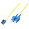 Image de Microconnect FIB4210005 cÃ¢ble InfiniBand et Ã  fibres optiques 0,5 m LC SC Jaune