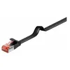 Image de MicroConnect UltraFlat - câble de réseau - 1 m - noir
