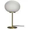 Image de Dyberglarsen Queen Lampe de table globe en opale et laiton
