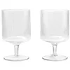 Image de Verres Ã Vin Ripple (Set De 2) - Transparent