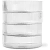 Image de Ferm Living - Set De 4 Bols De Service Ripple - Clear - Transparent