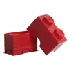 Image de LEGO Brique de rangement rouge 2 plots