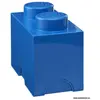 Image de Brique de rangement Lego à 2 plots, Bleu