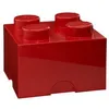 Image de LEGO Brique de rangement rouge 4 plots