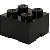 Image de LEGO pierre de rangement 4 plots 25 x 18 cm polypropylène noir