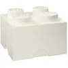 Image de Lego Lego - Brique Lego Blanche De Rangement 4 Plots