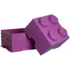 Image de Brique de rangement rose foncé 4 plots Lego Sablon