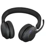 Image de Jabra Evolve2 65 MS Stereo - Micro-casque - sur-oreille - Bluetooth - sans fil - USB-C - isolation acoustique - noir - Certifié pour Microsoft Teams