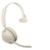 Image de Jabra Evolve2 65 MS Mono - Micro-casque - sur-oreille - convertible - Bluetooth - sans fil - USB-A - isolation acoustique - beige - Certifié pour Microsoft Teams