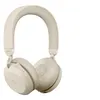 Image de Jabra Evolve2 75 - Micro-casque - sur-oreille - Bluetooth - sans fil - Suppresseur de bruit actif - USB-A - isolation acoustique - beige - Certifié pour Microsoft Teams