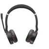 Image de Jabra Evolve 75 SE MS Stereo - Micro-casque - sur-oreille - Bluetooth - sans fil - Suppresseur de bruit actif - USB - Certifié pour Microsoft Teams - pour LINK 380a MS