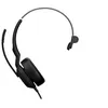 Image de Jabra Evolve2 50 UC Mono - Micro-casque - sur-oreille - filaire - Suppresseur de bruit actif - USB-A - noir - certifié Zoom, Certifié pour Microsoft Teams, Cisco Webex Certified, Certifié Alcatel-Lucent, Certifié Unify, Certifié Google Meet, Certifi 