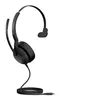Image de Jabra Evolve2 50 MS Mono - Micro-casque - sur-oreille - filaire - Suppresseur de bruit actif - USB-C - noir - certifié Zoom, Certifié pour Microsoft Teams, Cisco Webex Certified, Certifié Alcatel-Lucent, Certifié Unify, Certifié Google Meet, Certifi 