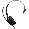 Image de Jabra Evolve2 50 MS Mono - Micro-casque - sur-oreille - filaire - Suppresseur de bruit actif - USB-A - noir - certifié Zoom, Certifié pour Microsoft Teams, Cisco Webex Certified, Certifié Alcatel-Lucent, Certifié Unify, Certifié Google Meet, Certifi 