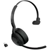 Image de Jabra Evolve2 55 MS Mono - Micro-casque - sur-oreille - Bluetooth - sans fil - Suppresseur de bruit actif - USB-C - noir - Certifié pour Microsoft Teams