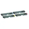 Image de Pelikan - Pack de 4 - noir, jaune, cyan, magenta - compatible - cartouche de toner (alternative pour : Brother TN241BK, Brother TN241C, Brother TN241M, Brother TN241Y) - pour Brother DCP-9015CDW, DCP-9020CDW, HL-3150CDW, MFC-9140CDN