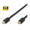 Image de MicroConnect - Câble DisplayPort - Mini DisplayPort (M) verrouillé pour Mini DisplayPort (M) verrouillé - DisplayPort 1.4 - 2 m - support 8K60Hz (7680 x 4320) - noir