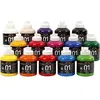 Image de A-Color peinture acrylique brillant 15 pièces 500 ml multicolore