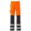 Image de MASCOT 07179-860-141-82C66 Pantalons Marine et Orange - 82C66