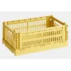 Image de Hay - Panier Colour Crate S recyclé - Jaune