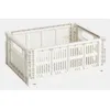 Image de Hay - Panier Colour Crate M recyclé - Blanc