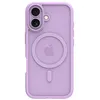 Image de dbramante1928 Grenen - Coque de protection pour téléphone portable - compatibilité avec MagSafe - plastique - violet, transparent - pour Apple iPhone 17