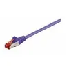 Image de MicroConnect - Câble réseau - RJ-45 (M) pour RJ-45 (M) - 1 m - paire torsadée écrantée (F/UTP) - CAT 5e - bloqué - violet