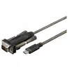 Image de MicroConnect - Câble USB - DB-9 (M) pour 24 pin USB-C (M) - USB 3.1 - vis moletées