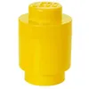 Image de LEGO - Room copenhagen rc40301732 lego boîte de rangement ronde 1 brique plastique jaune 45 x 35 x 25 cm