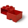 Image de LEGO Brique Rouge Avec Tiroir 4 plots