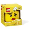 Image de Lego LEGO Tete de rangement - 40311725 - Empilable - Jaune