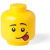 Image de Lego Lego - Rangement en forme de tête de garçon - Petit - 5006161