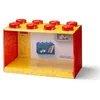 Image de Rangements LEGO - ÃtagÃ¨re en forme de brique Ã  8 tenons - rouge vif - 5007284