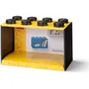 Image de Rangements LEGO - Étagère en forme de brique à 8 tenons - noir - 5007286