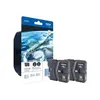 Image de Brother LC985BKBP - pack de 2 - noir - originale - cartouche d'encre