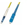 Image de MicroConnect - Câble réseau - mode unique SC/UPC (M) pour mode unique LC/UPC (M) - 1 m - fibre optique - 9 / 125 micromètres - OS1/OS2 - sans halogène - jaune